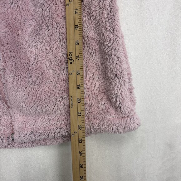 Columbia Women's Teddy Fleece Jacket Full Zip M Pink/Grey - Picture 10 of 10